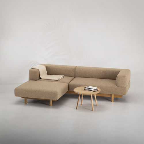 Canapé modulable - Alchemist  - EMKO - contemporain / en tissu / gris