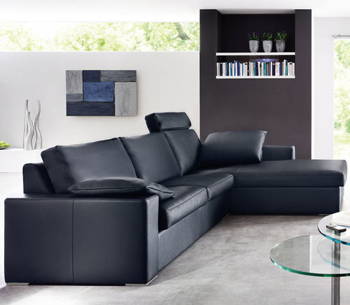 Canapé d'angle - CL 150 - Erpo Möbelwerk GmbH - contemporain / en tissu / en cuir
