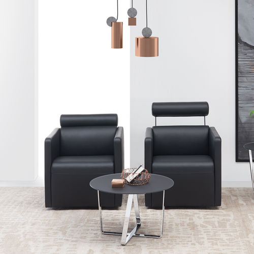 Fauteuil contemporain - CL 333 - Erpo Möbelwerk GmbH - en cuir / en tissu / avec repose-tête