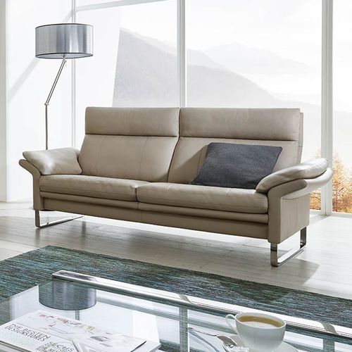 Canapé d'angle - LUCCA - Erpo Möbelwerk GmbH - contemporain / en tissu / en cuir