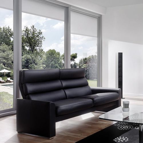Canapé contemporain - SOHO - Erpo Möbelwerk GmbH - en tissu / en cuir / avec repose-tête