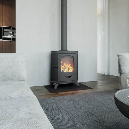 Poêle à bois - Eclips  - Altech - 4 kW / 9 kW / au sol