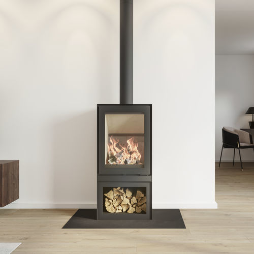 Poêle à bois - Max H Depot - Altech - 0 - 5 kW / 5 kW - 10 kW / au sol