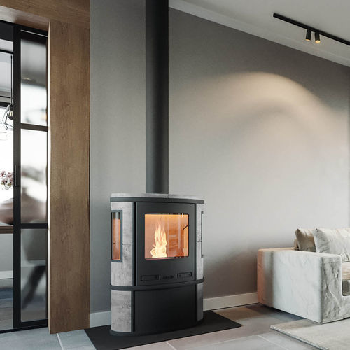 Poêle à granulés - Ecosy - Altech - 0 - 5 kW / 10 kW - 20 kW / au sol