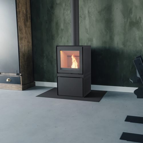 Poêle à granulés - MAX B  - Altech - 0 - 5 kW / 5 kW - 10 kW / au sol
