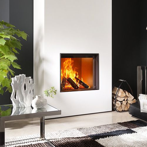 Cheminée à bois - KALFIRE W60/51F  - Kalfire Fireplaces - encastrable / adossée / simple face