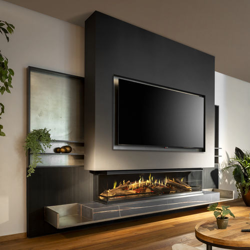 Cheminée holographique - E-one 160S - Kalfire Fireplaces - électrique / à encastrer / adossée