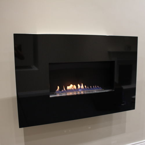 Cheminée à gaz - MODERNO - CVO FIRE - à encastrer / murale / sans conduit