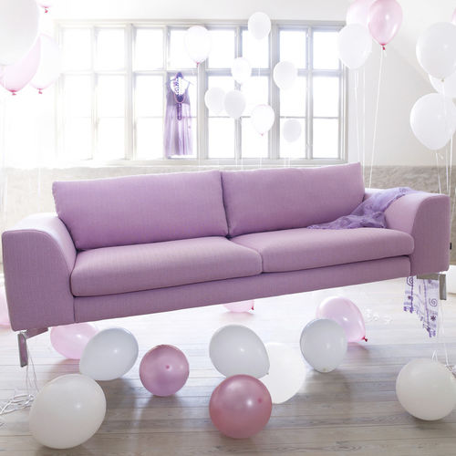 Canapé contemporain - BOOGIE - Furninova AB - en tissu / en cuir / violet