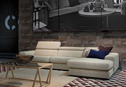 Canapé modulable - FERRARI - Furninova AB - contemporain / en tissu / en cuir