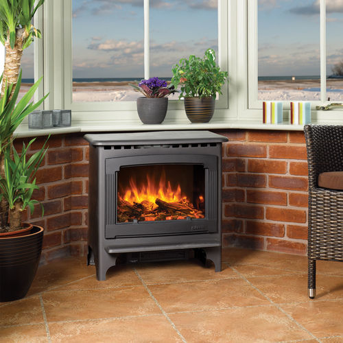 Poêle électrique - Marlborough2 - STOVAX & GAZCO - 0 - 5 kW / sur pieds / contemporain