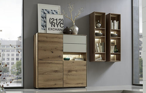 Buffet haut - BENT  - Hartmann Möbelwerke GmbH - contemporain / en chêne