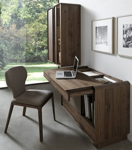 Bureau contemporain - BO  - Hartmann Möbelwerke GmbH - en bois / piétement en panneaux