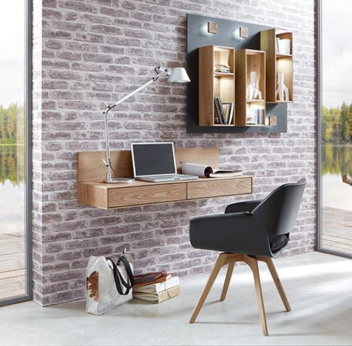 Bureau mural - CAYA  - Hartmann Möbelwerke GmbH - contemporain / en chêne