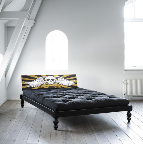 Lit double - ROCK-O - Karup Partners A/S - contemporain / avec tête de lit / en bois