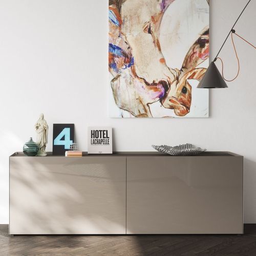 Buffet mural - CASE - Kettnaker GmbH & Co. KG Möbel-Manufaktur - contemporain / en bois laqué / avec étagère