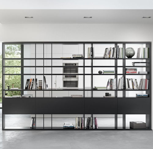 Étagère contemporaine - VITA - Kettnaker GmbH & Co. KG Möbel-Manufaktur - en bois laqué / en aluminium / blanche