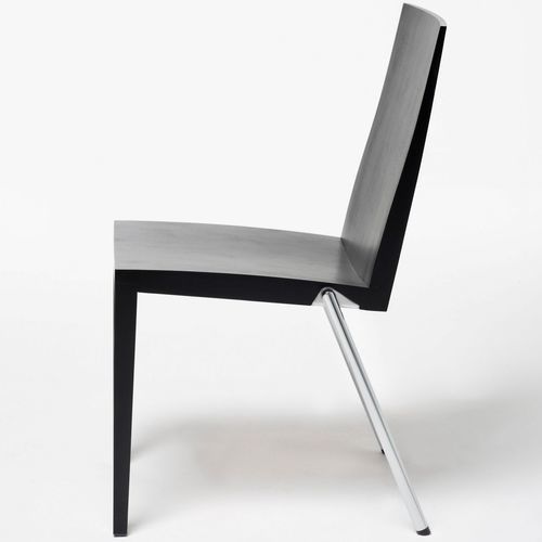 Chaise visiteur design scandinave - KOVA - Mobel - d'intérieur / en bois / avec piètement en métal