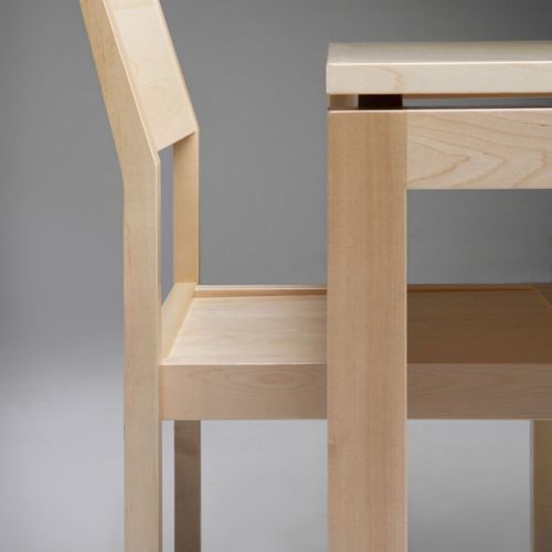 Table à manger contemporaine - VAKO  - Mobel - en bois / avec piètement en bois / rectangulaire