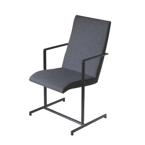 Chaise de conférence contemporaine - OPUS T - Mobel - d'intérieur / en tissu / avec piètement en acier
