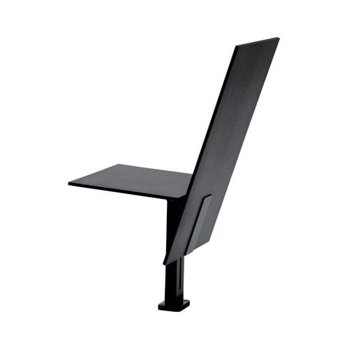 Chaise d'auditorium contemporaine - LESS A - Mobel - d'intérieur / en acier / avec piètement en métal