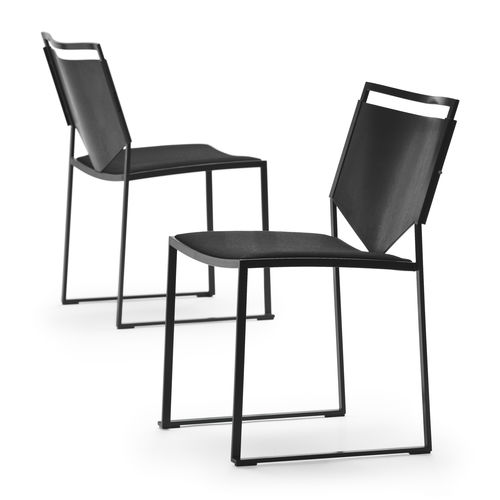 Chaise visiteur design scandinave - MIDI - Mobel - d'intérieur / en tissu / en cuir