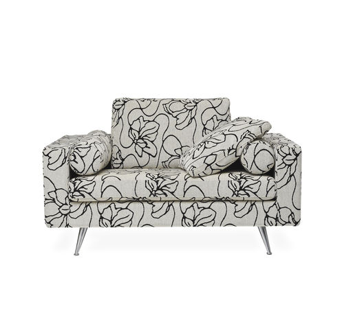 Fauteuil contemporain - PUZZLE - Ire Möbel AB - en tissu