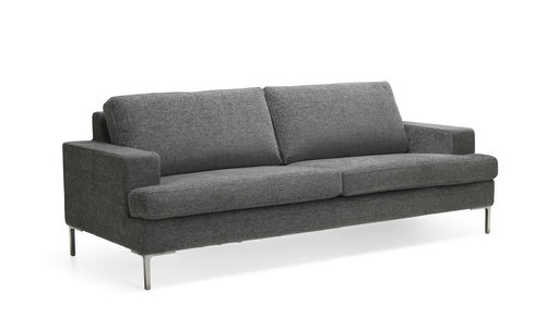Canapé contemporain - INFINI - Ire Möbel AB - en tissu / gris / 2 places