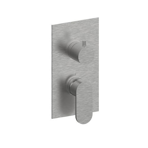 Mitigeur pour douche - 79523V2 - F.lli Frattini - encastrable / en acier inoxydable / 2 voies