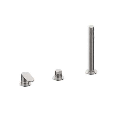 Set de baignoire en acier inoxydable - 79028 - F.lli Frattini - encastrable / contemporain / pour hôtel