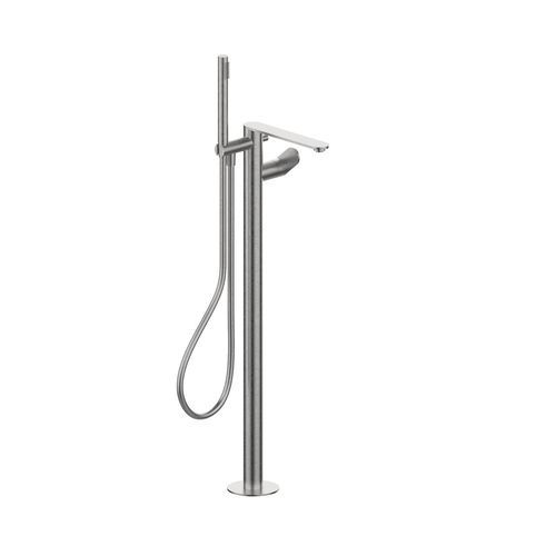 Mitigeur pour baignoire - 79596 - F.lli Frattini - au sol / en acier inoxydable / 1 trou