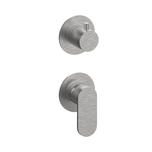 Mitigeur pour douche - 79553V2 - F.lli Frattini - encastrable / en laiton / en inox