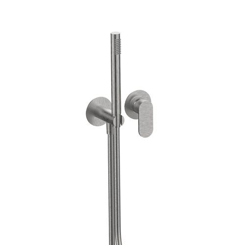 Mitigeur pour douche - 79557 - F.lli Frattini - mural / en acier inoxydable / 1 trou
