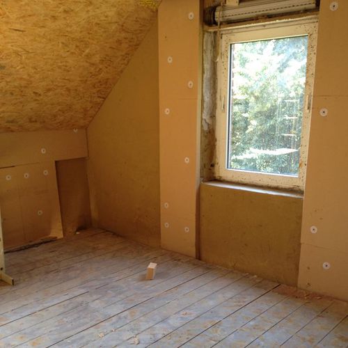 Isolant thermo-acoustique - THERMOROOM® - GUTEX - en fibre de bois / en panneaux rigides / pour intérieur