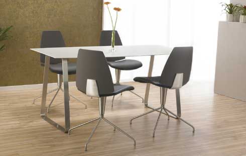 Chaise contemporaine - MONTANA: 2573 - Mayer Sitzmöbel GmbH & Co. KG - en bois / piètement étoile / résidentielle