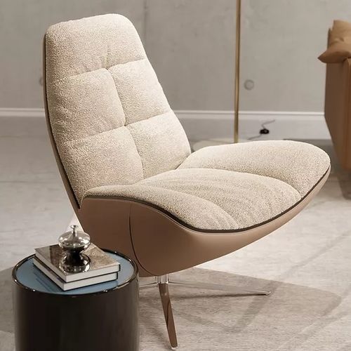 Fauteuil contemporain - MIRO - Molinari Design Srl. - en tissu / en cuir / en métal