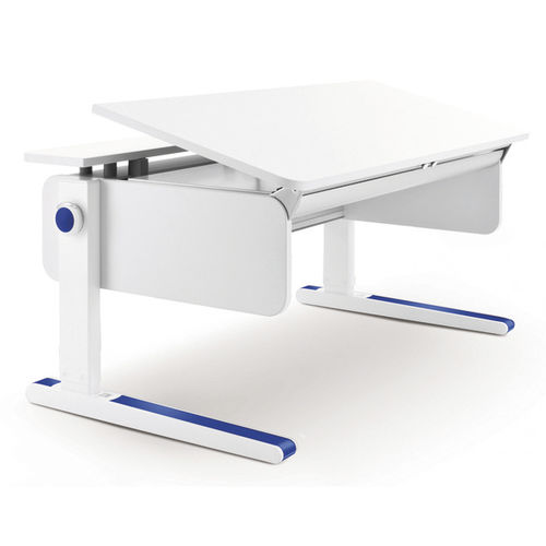 Bureau sur pied - CHAMPION - moll Funktionsmöbel GmbH - contemporain / en métal / droit