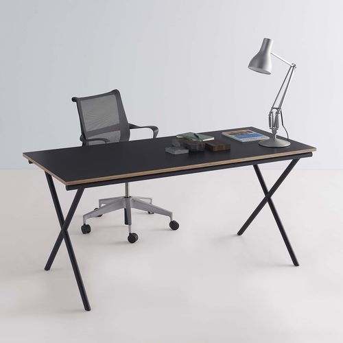 Table contemporaine - ITO - MOX AG - en contreplaqué / en linoléum / avec piètement en acier