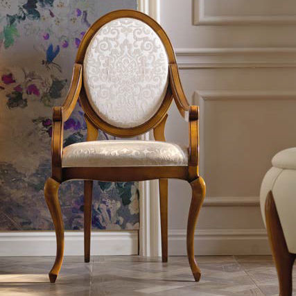 Chaise classique - AC11 - Mozzo Giorgio S.r.L. - d'intérieur / en tissu / avec piètement en bois