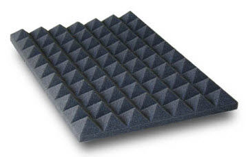 Panneau d'absorption acoustique mural - KEOPS 560 - Akustar - en mousse / pyramidal / professionnel
