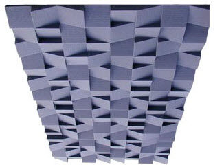Panneau acoustique pour faux-plafond - ST416 - Akustar - en mousse / géométrique / professionnel