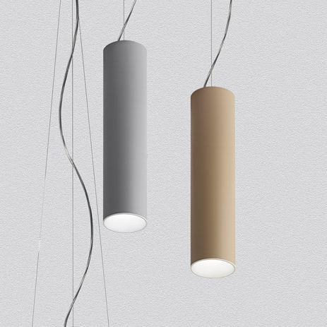 Suspension - TAGORA 80 - Artemide - en PMMA / en aluminium / contemporaine