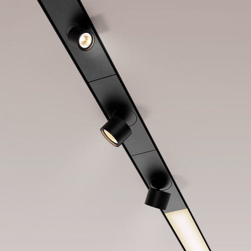 Luminaire encastrable au plafond - HOY SYSTEM RECESSED - Artemide - à LED / rond / linéaire