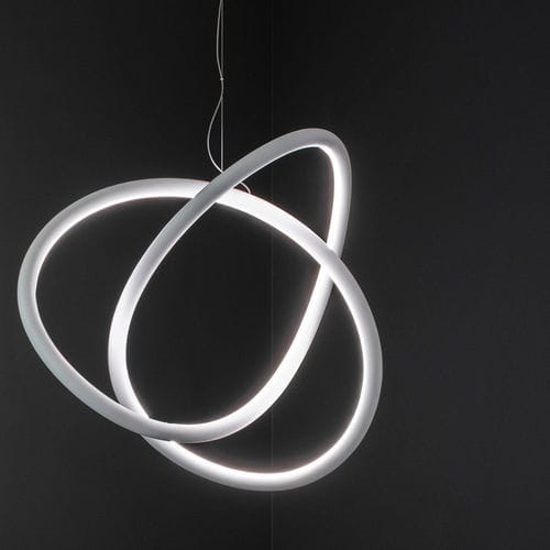 Lampe suspendue - IDYLLIUM - Artemide - en aluminium peint / contemporaine / d'intérieur