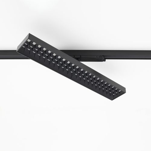 Éclairage sur rail à LED - HOY REFRACTIVE  - Artemide - linéaire / cylindrique / en métal