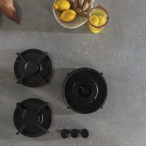 Table de cuisson à gaz - PRO : CAPITAL - NOVY N.V. - 3 foyers / encastrable / avec manettes
