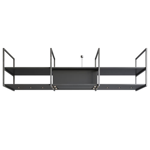Hotte îlot - Pureline Frame - NOVY N.V. - à recyclage / avec éclairage intégré / à charbon actif