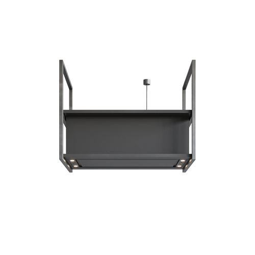 Hotte îlot - Pureline Frame - NOVY N.V. - à recyclage / avec éclairage intégré / télécommandée