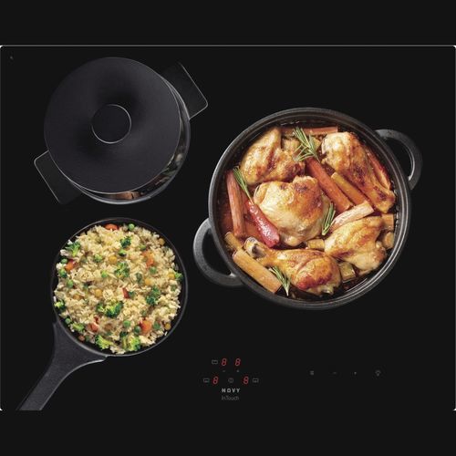 Table de cuisson à induction - COMFORT - NOVY N.V. - 3 foyers / encastrable / avec commandes tactiles