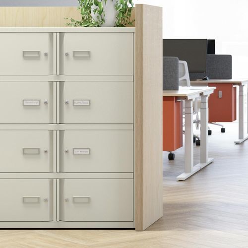 Casier de rangement en acier - YELD series - BISLEY - professionnel / pour bureau / sécurisé
